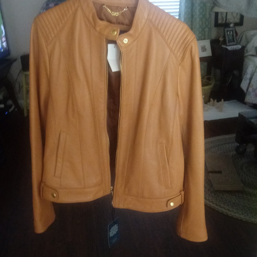 Woman's Cole Haan leather jacket